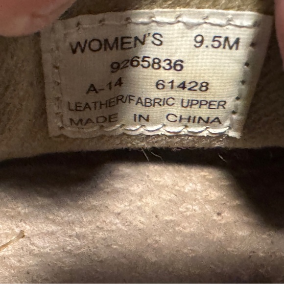 Sperry’s Brown and Gold Women's Loafers - Picture 3 of 9